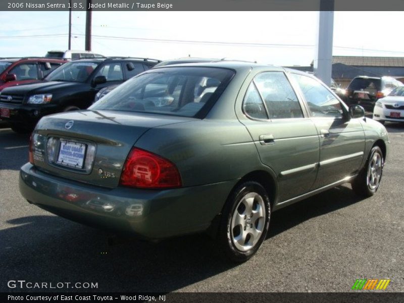 Jaded Metallic / Taupe Beige 2006 Nissan Sentra 1.8 S
