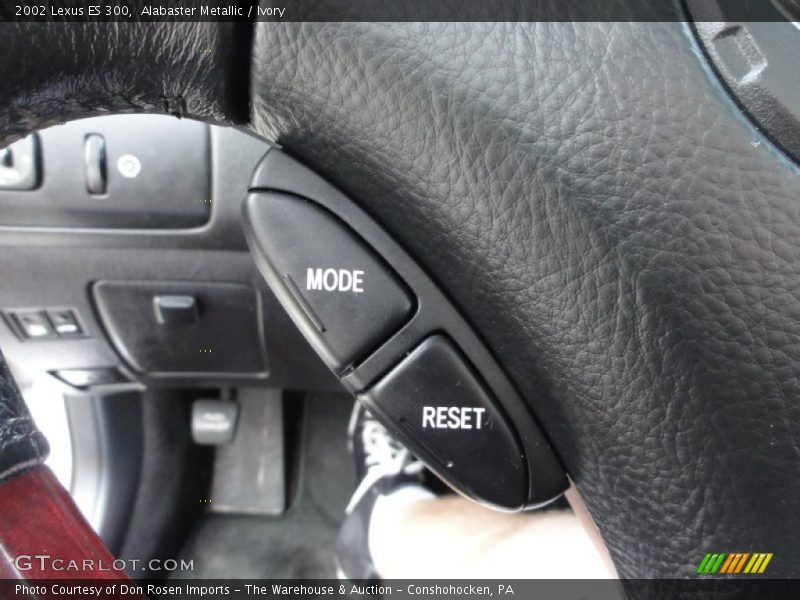 Alabaster Metallic / Ivory 2002 Lexus ES 300