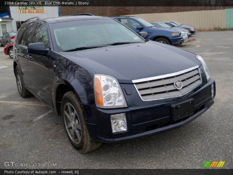 Blue Chip Metallic / Ebony 2004 Cadillac SRX V8