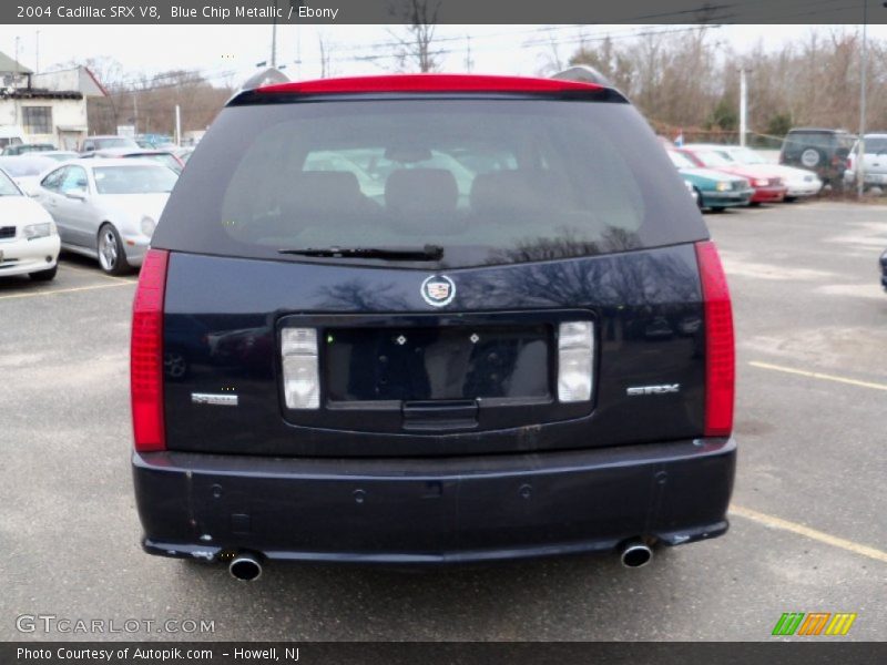 Blue Chip Metallic / Ebony 2004 Cadillac SRX V8