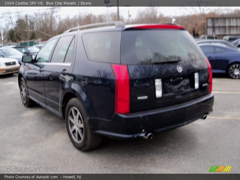 Blue Chip Metallic / Ebony 2004 Cadillac SRX V8