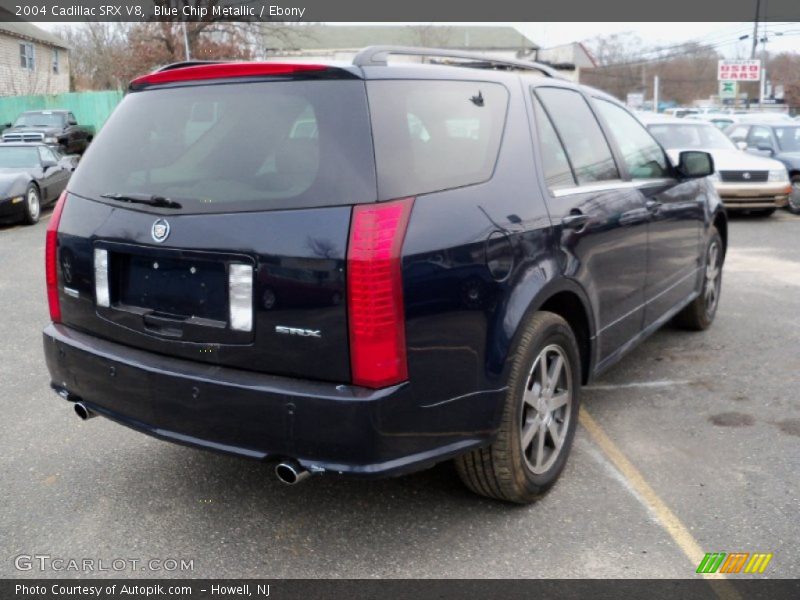 Blue Chip Metallic / Ebony 2004 Cadillac SRX V8