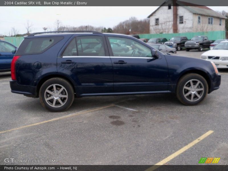 Blue Chip Metallic / Ebony 2004 Cadillac SRX V8