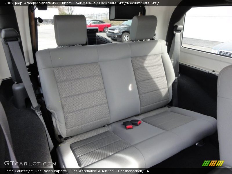 Bright Silver Metallic / Dark Slate Gray/Medium Slate Gray 2009 Jeep Wrangler Sahara 4x4