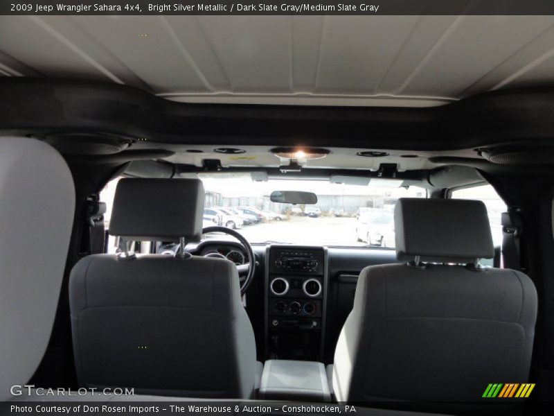 Bright Silver Metallic / Dark Slate Gray/Medium Slate Gray 2009 Jeep Wrangler Sahara 4x4