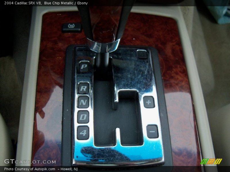 Blue Chip Metallic / Ebony 2004 Cadillac SRX V8