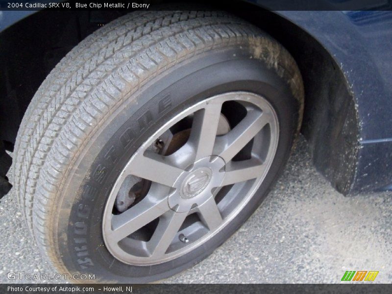 Blue Chip Metallic / Ebony 2004 Cadillac SRX V8