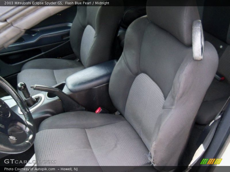 Flash Blue Pearl / Midnight 2003 Mitsubishi Eclipse Spyder GS