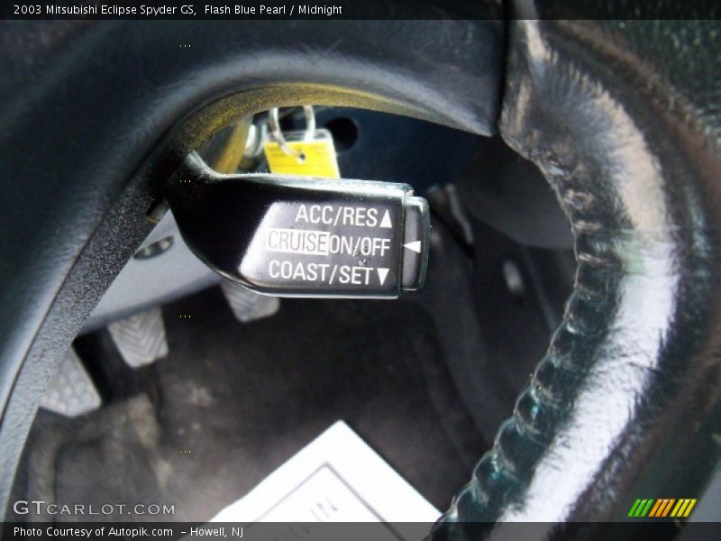 Flash Blue Pearl / Midnight 2003 Mitsubishi Eclipse Spyder GS