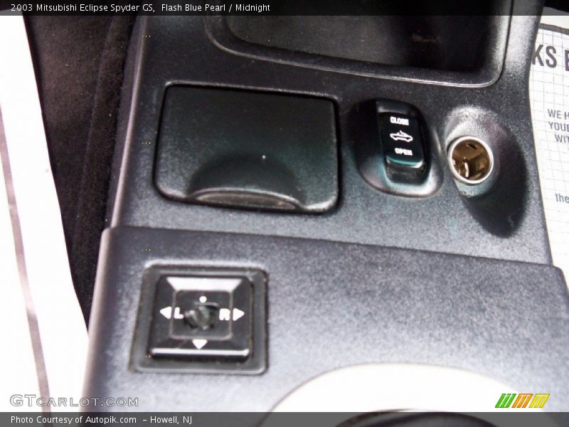 Flash Blue Pearl / Midnight 2003 Mitsubishi Eclipse Spyder GS