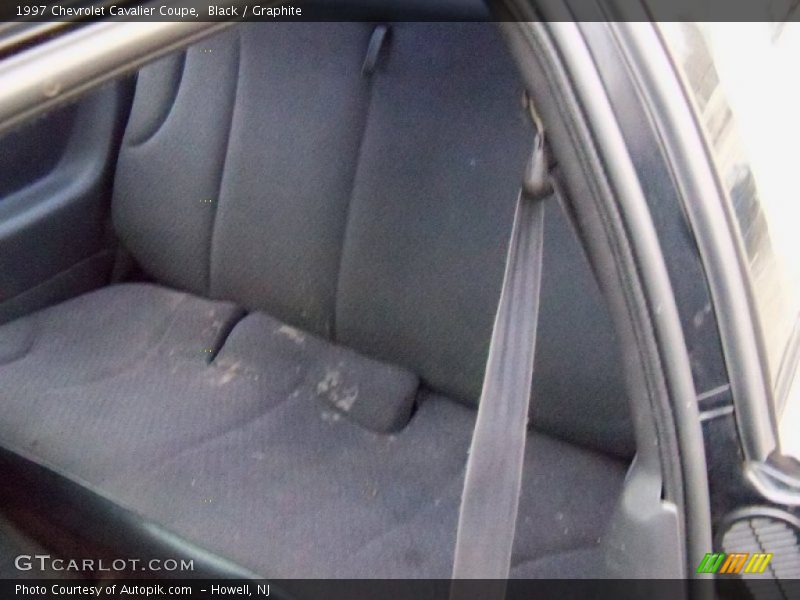 Black / Graphite 1997 Chevrolet Cavalier Coupe