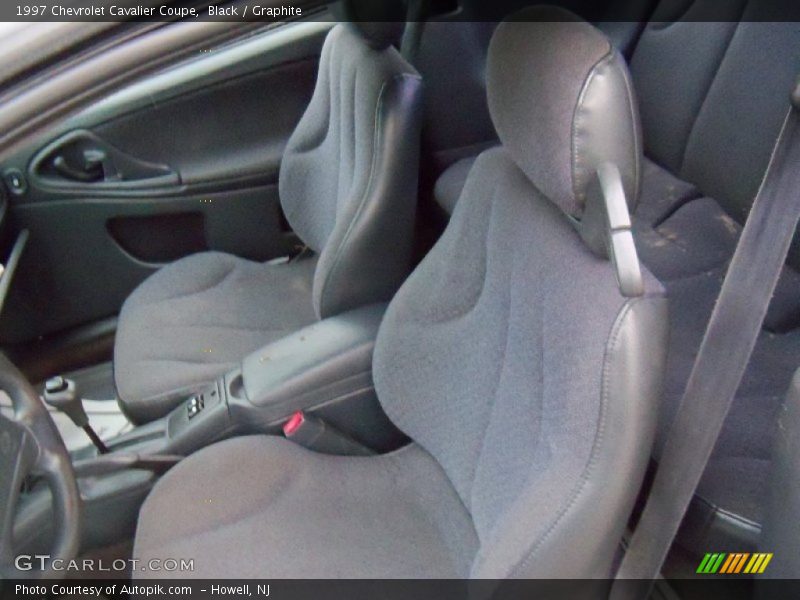 Black / Graphite 1997 Chevrolet Cavalier Coupe