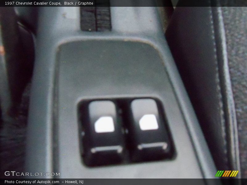 Black / Graphite 1997 Chevrolet Cavalier Coupe