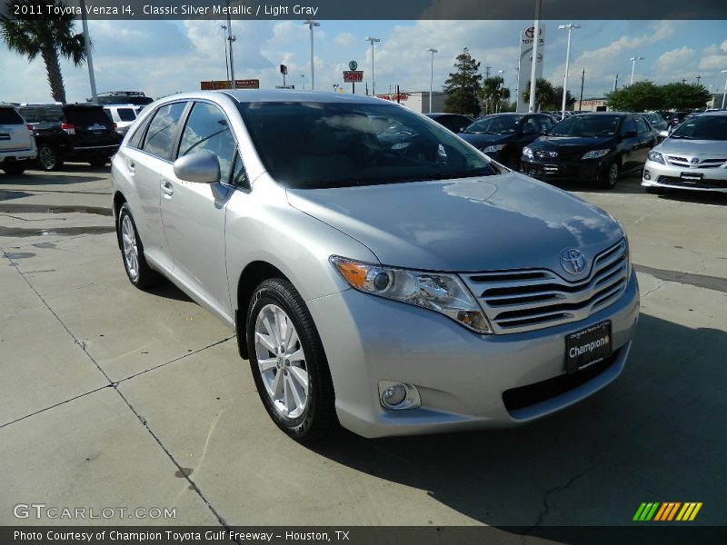 Classic Silver Metallic / Light Gray 2011 Toyota Venza I4