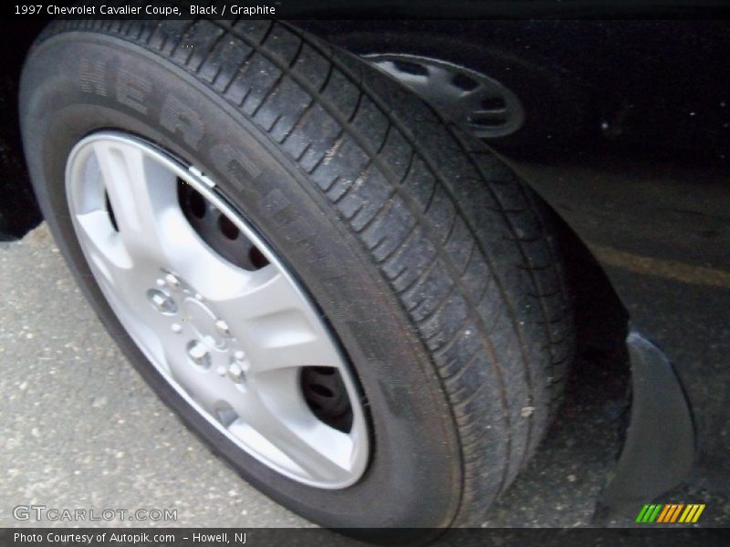 Black / Graphite 1997 Chevrolet Cavalier Coupe
