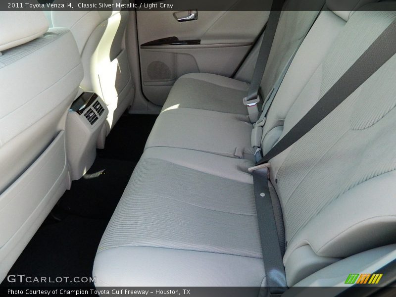 Classic Silver Metallic / Light Gray 2011 Toyota Venza I4