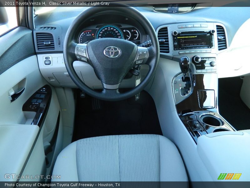 Classic Silver Metallic / Light Gray 2011 Toyota Venza I4