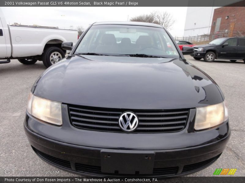 Black Magic Pearl / Beige 2001 Volkswagen Passat GLS V6 4Motion Sedan