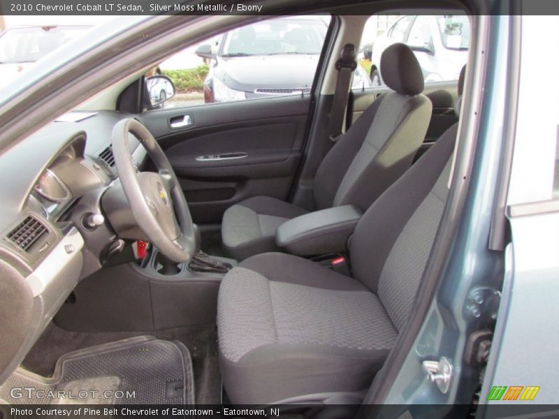 Silver Moss Metallic / Ebony 2010 Chevrolet Cobalt LT Sedan