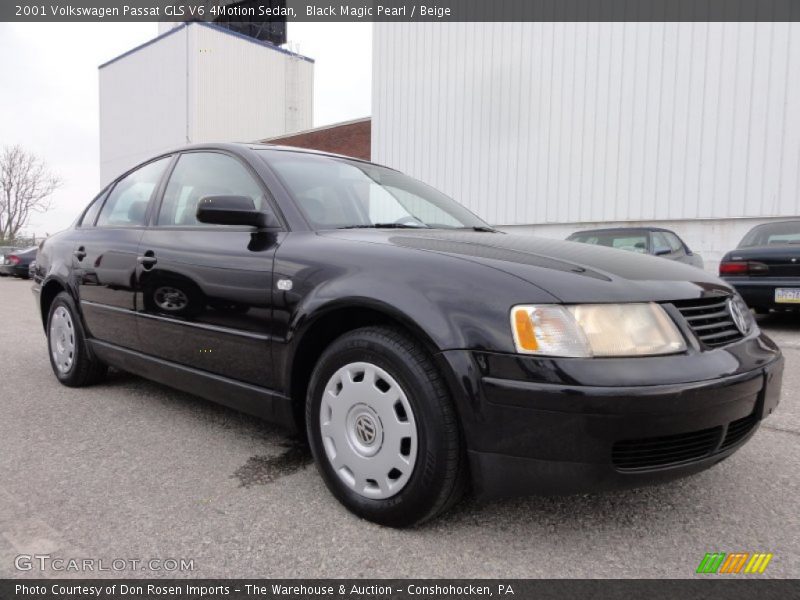 Black Magic Pearl / Beige 2001 Volkswagen Passat GLS V6 4Motion Sedan