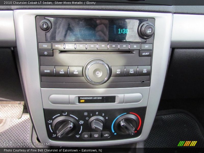 Silver Moss Metallic / Ebony 2010 Chevrolet Cobalt LT Sedan