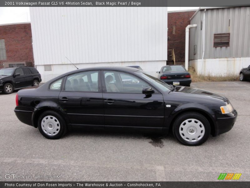Black Magic Pearl / Beige 2001 Volkswagen Passat GLS V6 4Motion Sedan