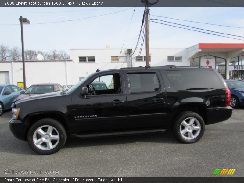 Black / Ebony 2008 Chevrolet Suburban 1500 LT 4x4