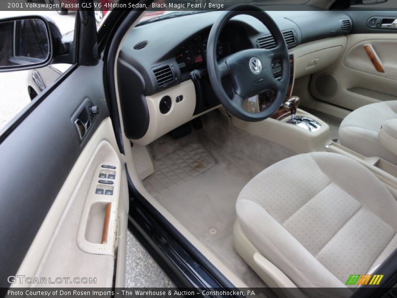  2001 Passat GLS V6 4Motion Sedan Beige Interior