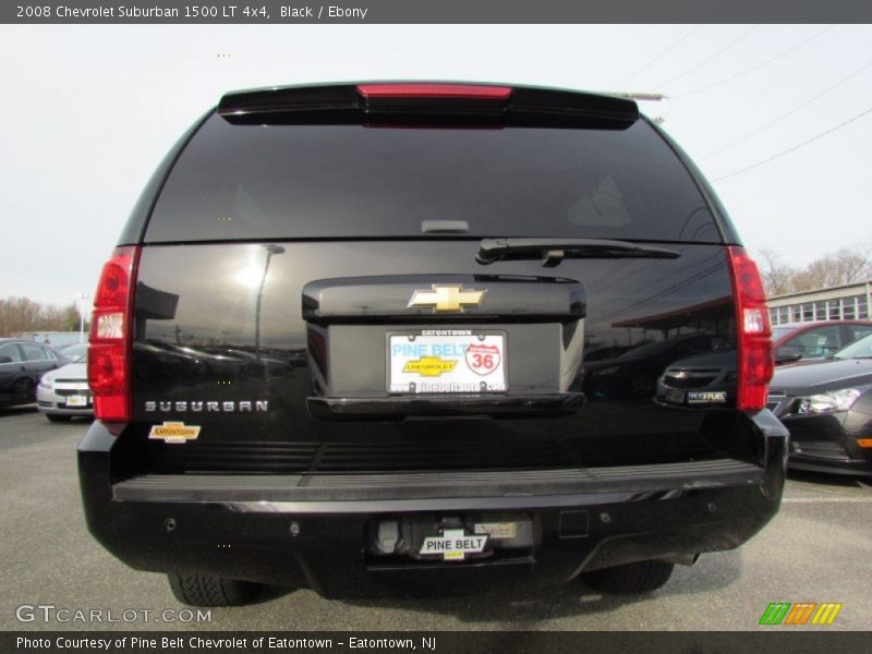 Black / Ebony 2008 Chevrolet Suburban 1500 LT 4x4