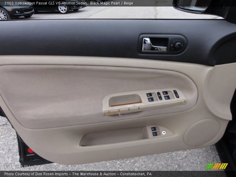 Black Magic Pearl / Beige 2001 Volkswagen Passat GLS V6 4Motion Sedan