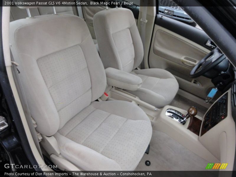 Black Magic Pearl / Beige 2001 Volkswagen Passat GLS V6 4Motion Sedan