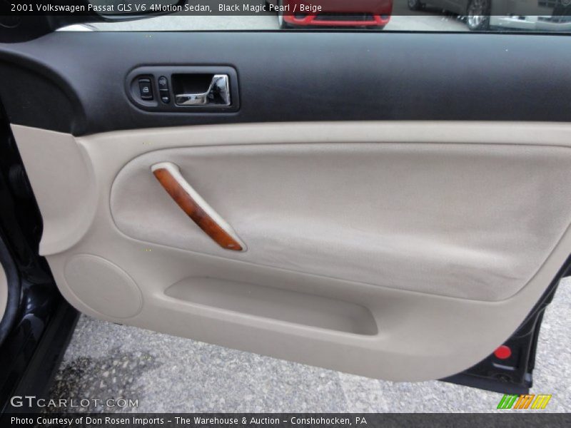 Black Magic Pearl / Beige 2001 Volkswagen Passat GLS V6 4Motion Sedan