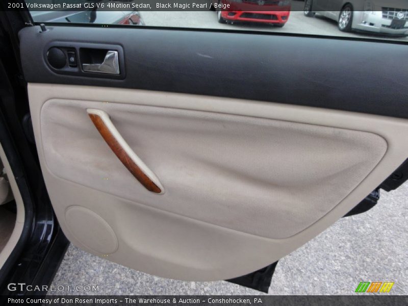 Black Magic Pearl / Beige 2001 Volkswagen Passat GLS V6 4Motion Sedan