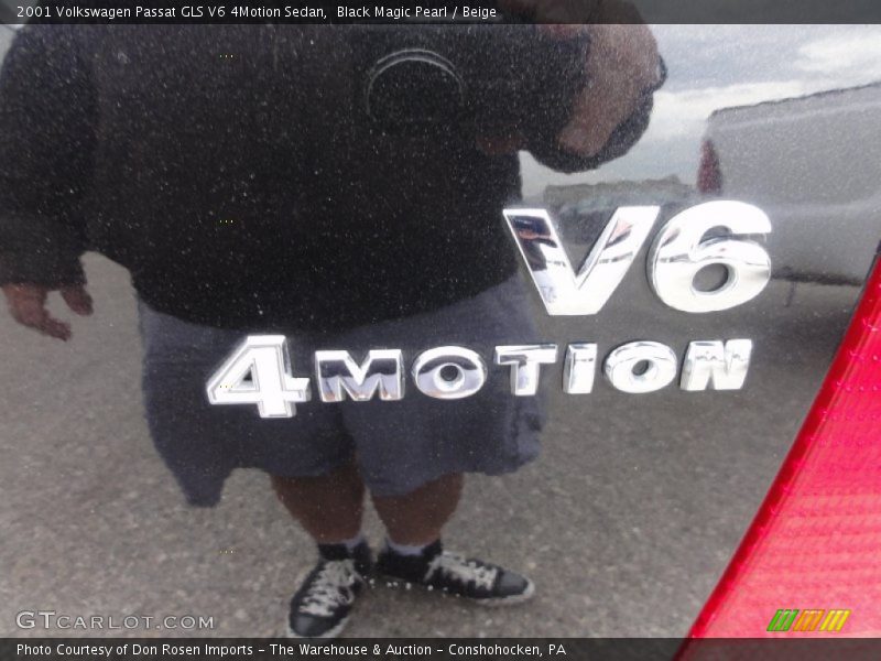 Black Magic Pearl / Beige 2001 Volkswagen Passat GLS V6 4Motion Sedan