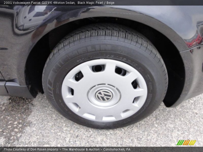 Black Magic Pearl / Beige 2001 Volkswagen Passat GLS V6 4Motion Sedan