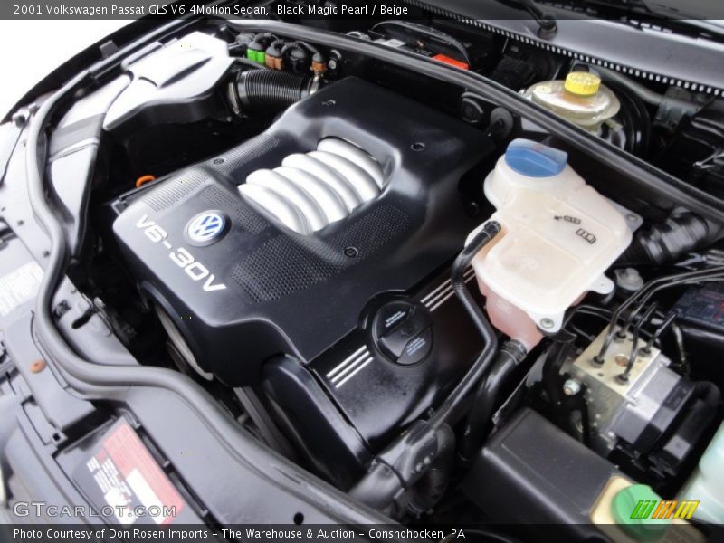  2001 Passat GLS V6 4Motion Sedan Engine - 2.8 Liter DOHC 30-Valve V6