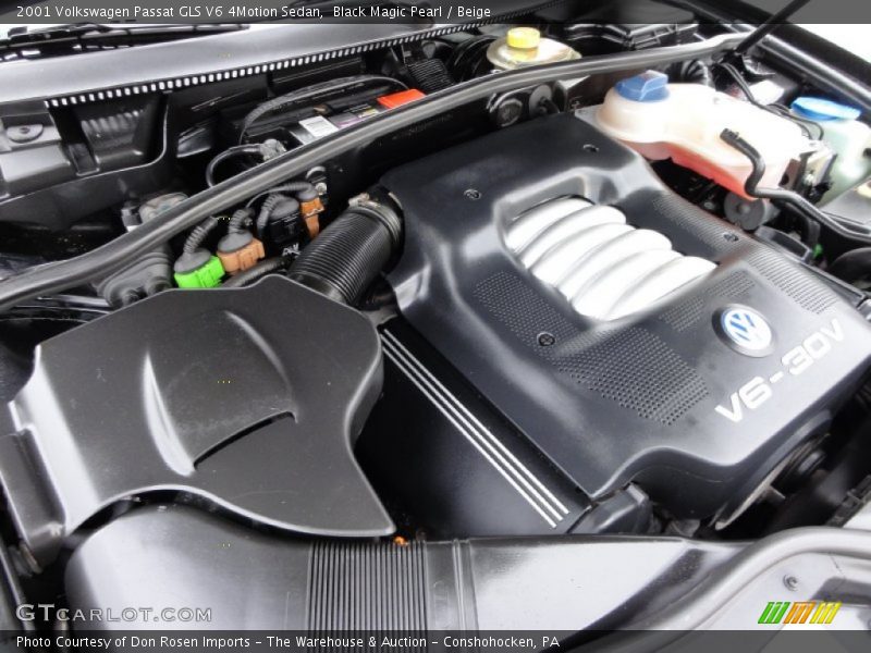 Black Magic Pearl / Beige 2001 Volkswagen Passat GLS V6 4Motion Sedan