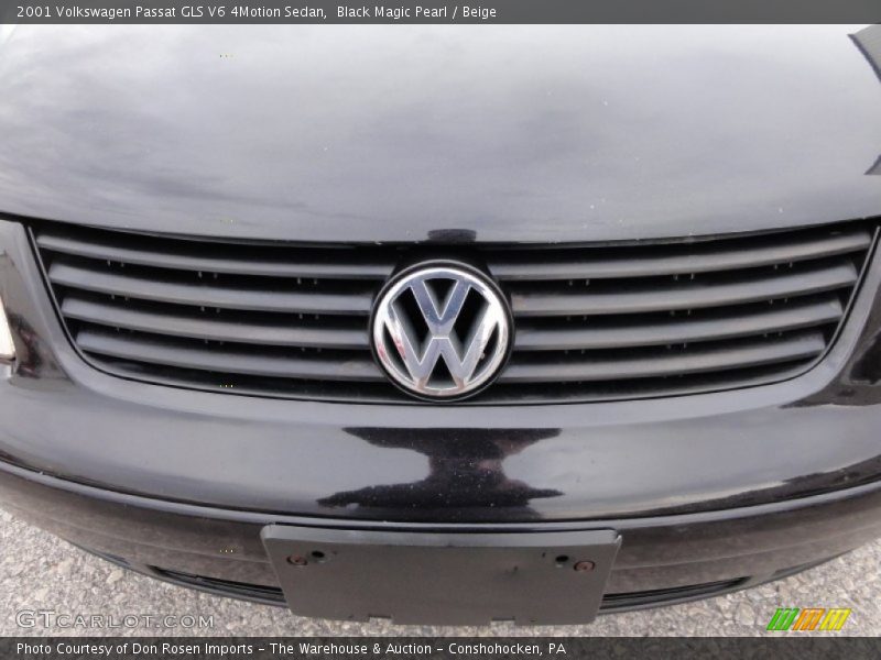 Black Magic Pearl / Beige 2001 Volkswagen Passat GLS V6 4Motion Sedan