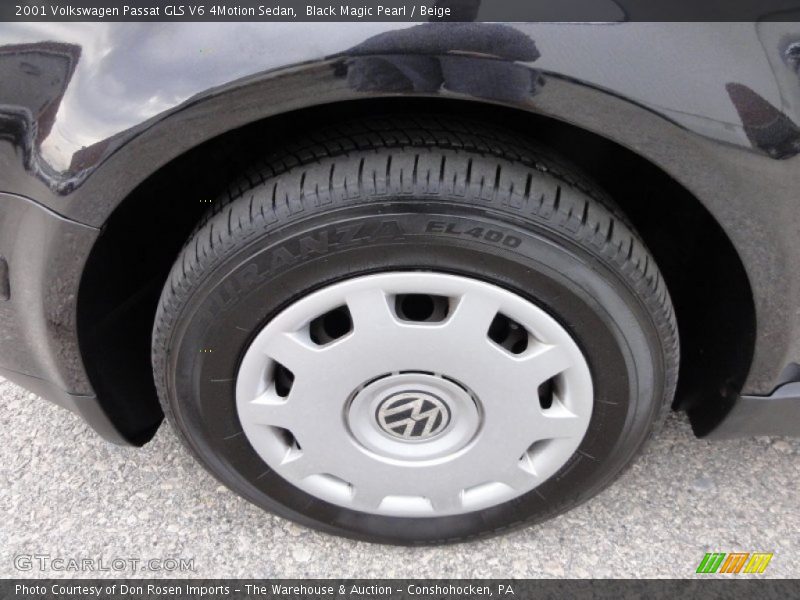 Black Magic Pearl / Beige 2001 Volkswagen Passat GLS V6 4Motion Sedan