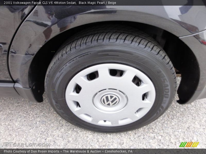 Black Magic Pearl / Beige 2001 Volkswagen Passat GLS V6 4Motion Sedan