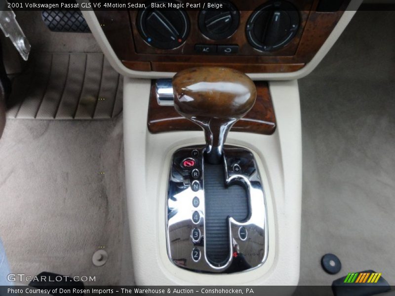  2001 Passat GLS V6 4Motion Sedan 5 Speed Tiptronic Automatic Shifter