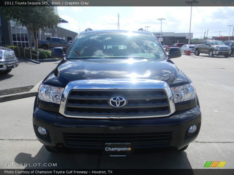 Black / Graphite Gray 2011 Toyota Sequoia SR5