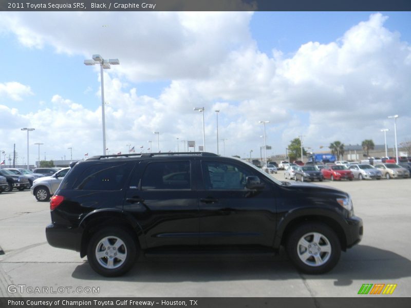 Black / Graphite Gray 2011 Toyota Sequoia SR5