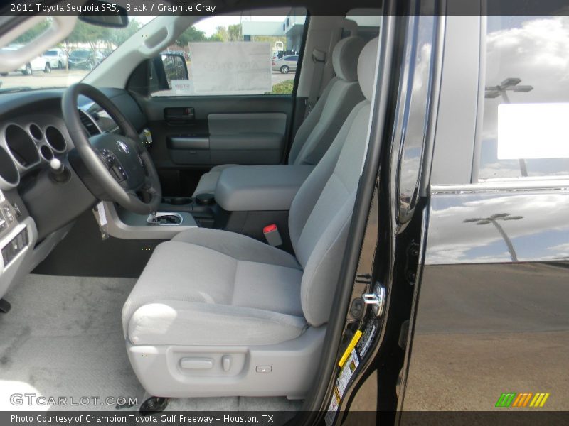 Black / Graphite Gray 2011 Toyota Sequoia SR5