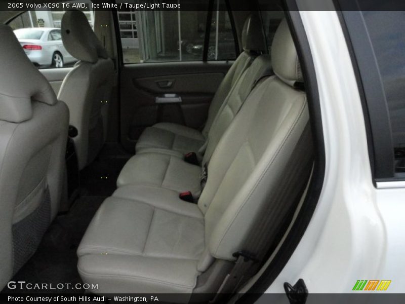 Ice White / Taupe/Light Taupe 2005 Volvo XC90 T6 AWD