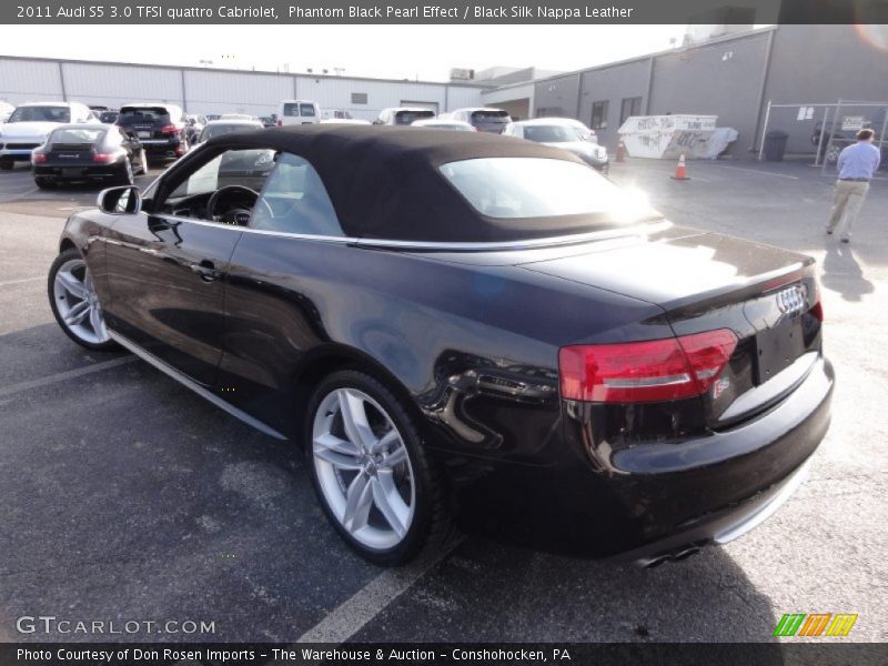  2011 S5 3.0 TFSI quattro Cabriolet Phantom Black Pearl Effect