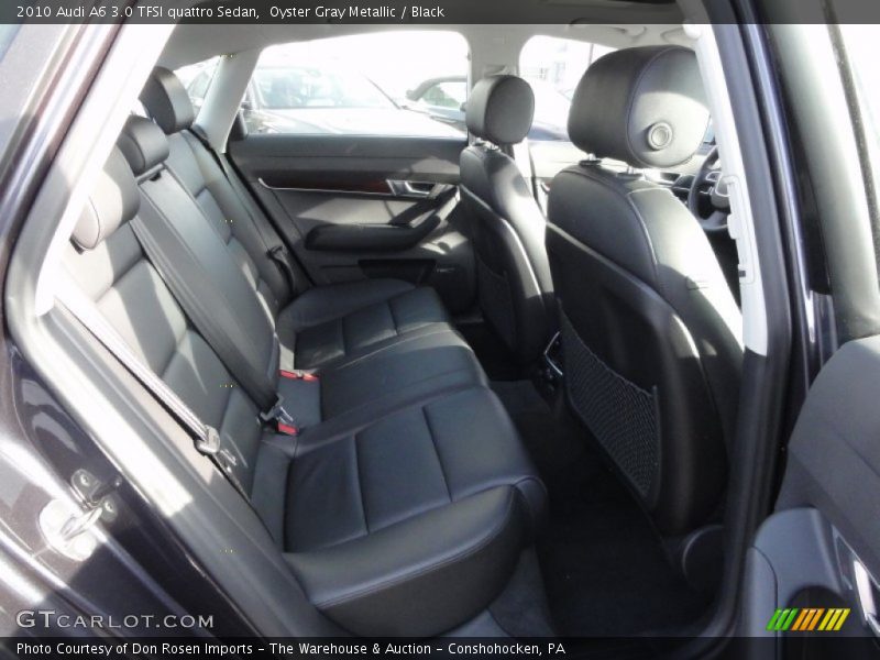 Oyster Gray Metallic / Black 2010 Audi A6 3.0 TFSI quattro Sedan