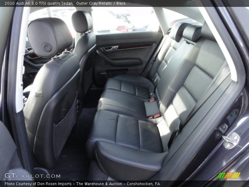Oyster Gray Metallic / Black 2010 Audi A6 3.0 TFSI quattro Sedan