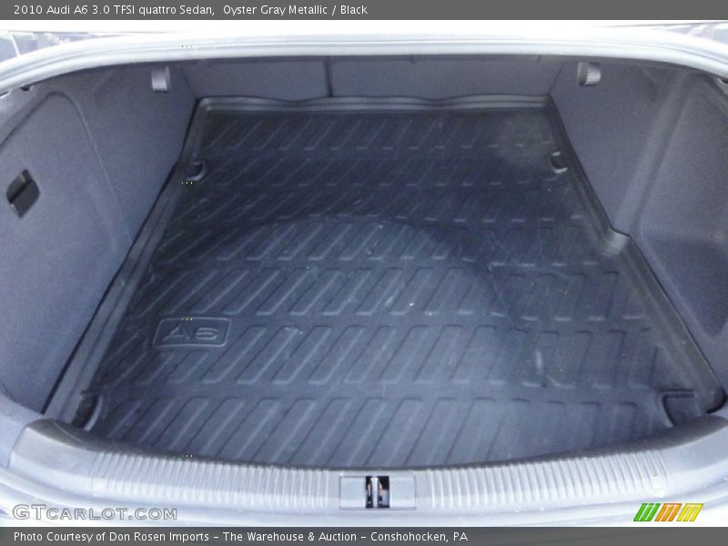 Oyster Gray Metallic / Black 2010 Audi A6 3.0 TFSI quattro Sedan