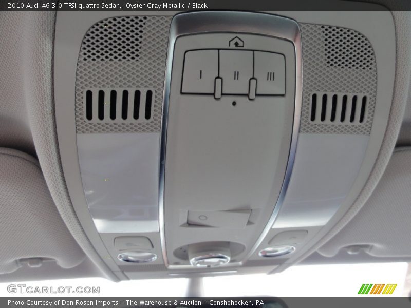 Oyster Gray Metallic / Black 2010 Audi A6 3.0 TFSI quattro Sedan